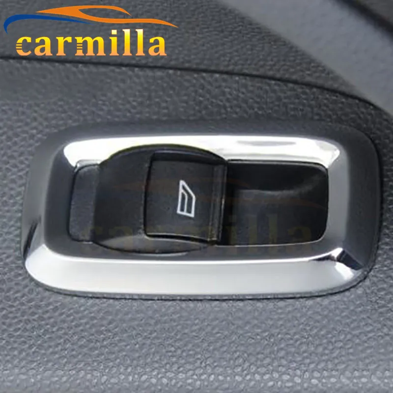 Carmilla ABS хромированная отделка переключатель стеклоподъемника украшение Refires