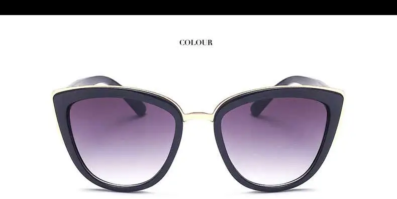 Cateye Солнцезащитные очки женские роскошные брендовые дизайнерские винтажные градиентные очки ретро солнцезащитные очки «кошачий глаз» женские модные очки UV400