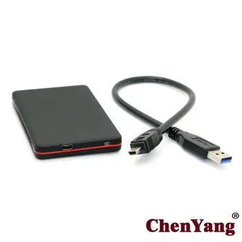 

CY 1.8 inch Micro sata 16pin 7+9 SSD to USB 3.0 External Hard disk Enclosure Black for Laptop & PC & Laptop