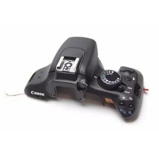 Koop Nieuwe Top cover voor Canon 1200D hoofd Flash cover 1200D open unit Rebel T5 Kus X70 1200D cover camera deel