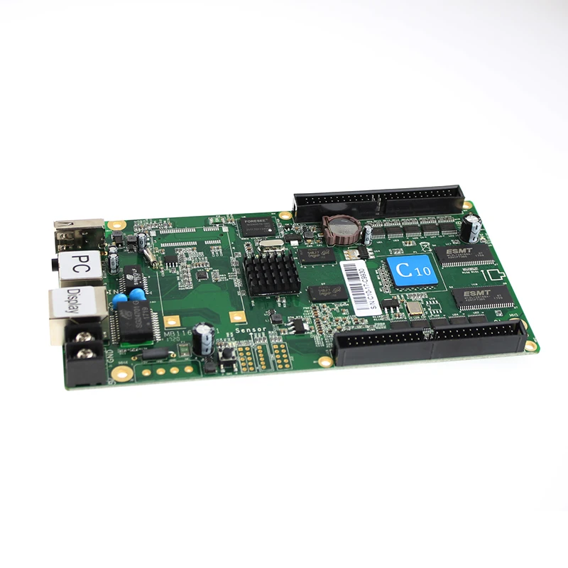HD C10 USB + 2 порта Ethernet асинхронный полноцветный светодиодный экран карта