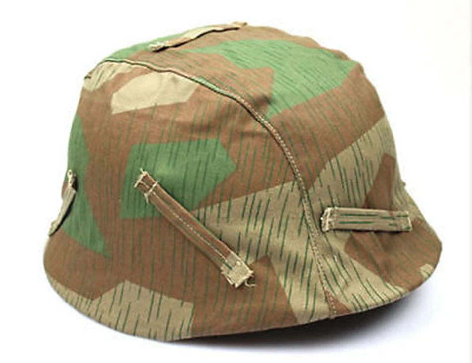 Двусторонний камуфляжный чехол для шлема M35 времен Второй мировой войны | Спорт и