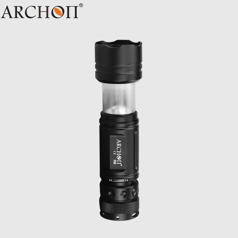 ARCHON 240LM LED Tactical Flashlight Flashlight Aluminum Torch Power  Flash Light waterproof IP65 outdoor Camping Lamp SOS light