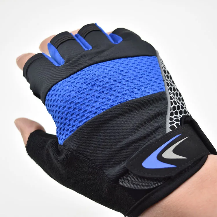 Breathable Non-slip Mens Half Finger Cycling Gloves, Summer Sports Wear Bike Gloves, mtb Gloves with Gel Pad (18)