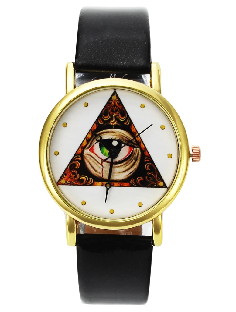 Eye Of God Angel Eyes Triangle Jesus Christian Religious Watches Easter