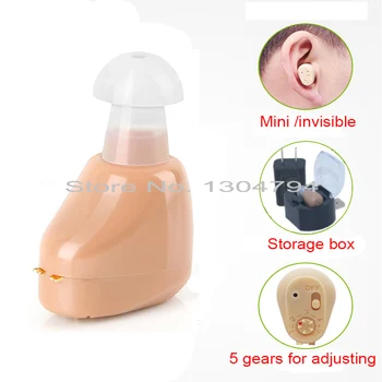 

2PCS/LOT ZhongDe 2017 NEW Rechargeable Mini Hearing Aid Hearing Amplifier Ear Sound Amplifier Hearing Aids Rechargeable Hearing