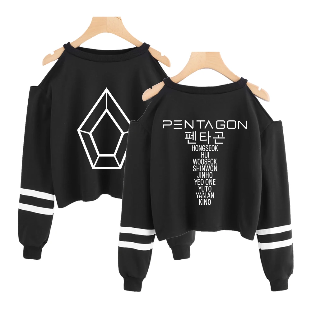 Stray Kids Off Shoulder Sweatshirts New Series - Image 5