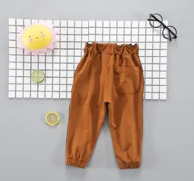 

2019 Children's Wear Spring Autumn Korean Kids Clothes Trousers for 1 2 3 4 Years Old Baby Boy Girl Sweatpants SY-F181102