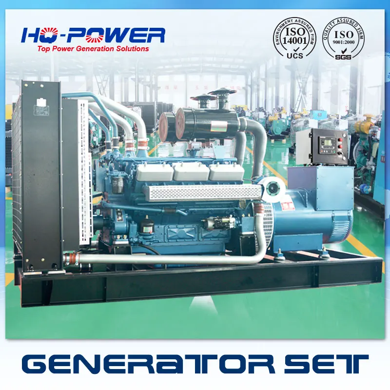 Китайское производство United Power 400kw 500kva дизельные генераторы Astra Корея
