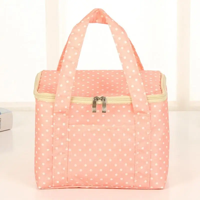 

Lunch Bags Oxford Portable Insulated Lunch Pouch Thermal Food Picnic Case Lunch Bags Large Capacity Tote for Women Kids