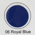 Royal Blue 0,5X25 м один полный рулон для флокирования теплопередачи Виниловая пленка 12 Цвета на выбор красивый цвет - Цвет: Royal Blue
