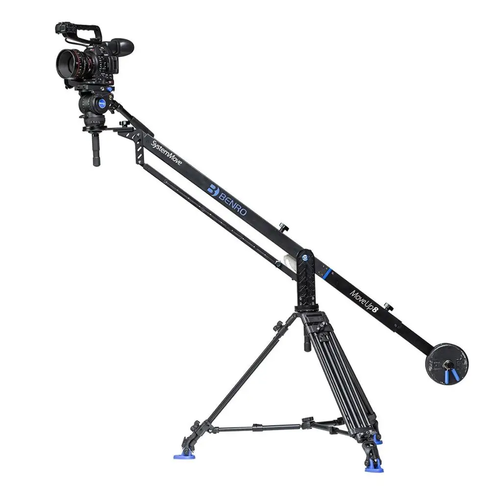 Benro MoveUp8 дорожный видео клипса кран профессиональный Auminium портативный Pro DSLR
