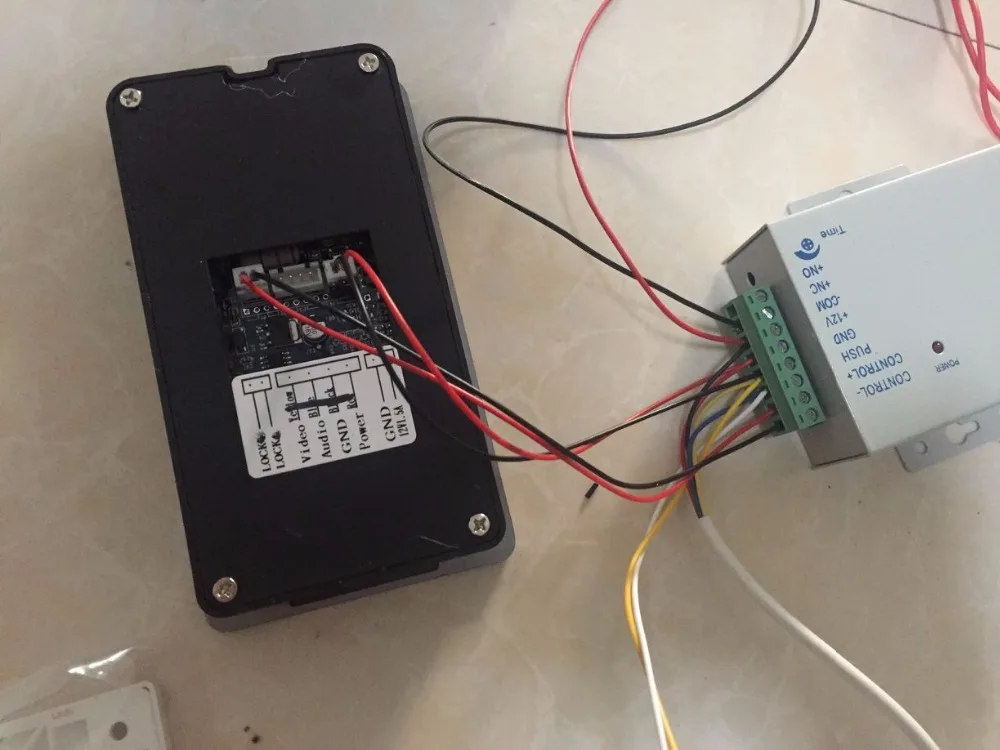Видеодомофон система доступа 9 дюймов 1 монитор + RFID доступ ИК камера 700TVL
