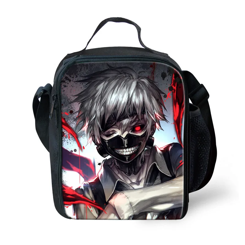 

THIKIN Anime Tokyo Ghoul Primary Keep Warm Lunch Bags for Women Kids Insulated Lunch Bag for Children School Lunch Box Customize