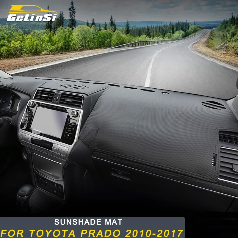 Gelinsi для Toyota Prado 2010 2018 автомобильный Стайлинг крышка приборной панели