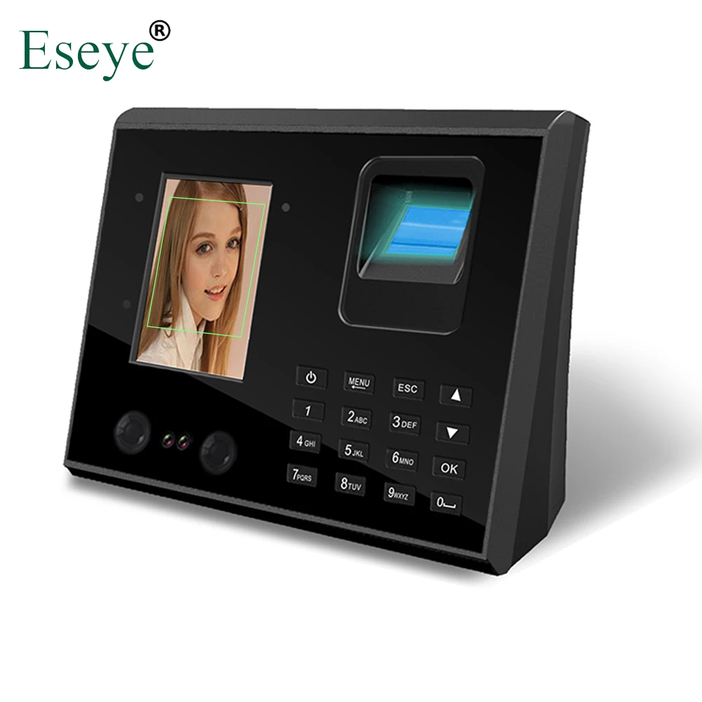 Eseye биометрический отпечаток лица посещаемость времени TCP/IP USB Время часы контроль доступа часы помощь офисных сотрудников устройства