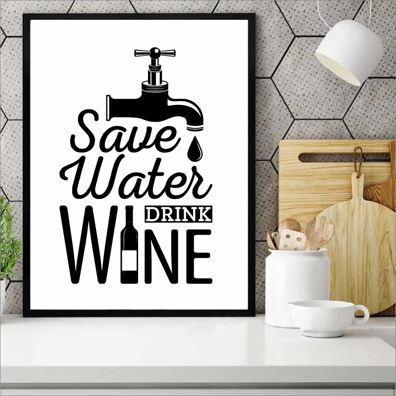 save water canvas