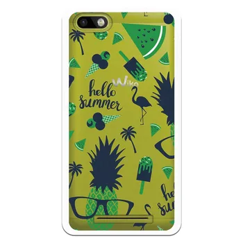 

Hello Summer Blue WP007 costume drawing stand case for Wiko Lenny 3/Jerry