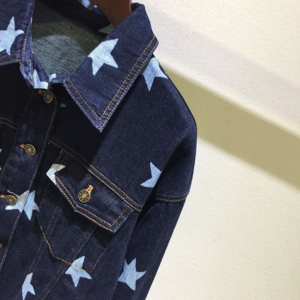 Motards Printemps Manteaux G084 Nouvelle Vestes Bleu Chic Femmes Motoamp; Denim Court 2019 En De sCQBxtrhd