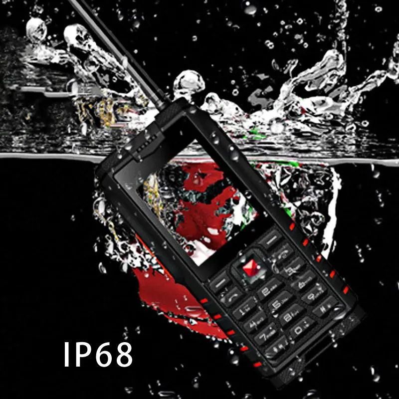 IP68 walkie talkie handphone intercom handset портативный UHF телефон Мобильная PTT Водонепроницаемая