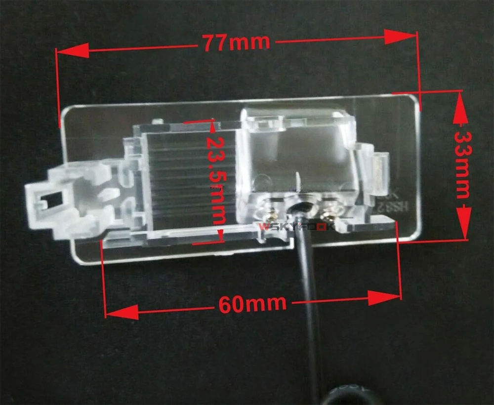 HD CCD Автомобильная камера заднего вида для Skoda Octavia Fabia Rapid Spaceback Superb Passat Jetta SAGITAR Gran Lavida релейный фильтр PQ MIB