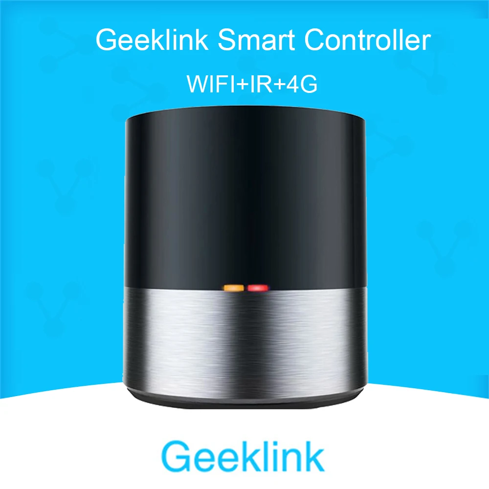 

Geeklink Smart Home Automation Remote Controller Work with Alexa US Google Home WIFI+IR+4G for iOS Android APP Voice Control