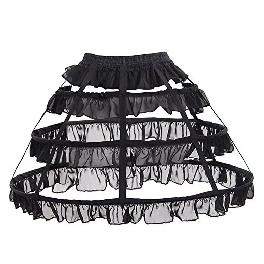 Новое Женское платье для выпускного вечера, кринолин, один размер, птичья клетка, Нижняя юбка, Милая юбка с 3 кольцами размера плюс