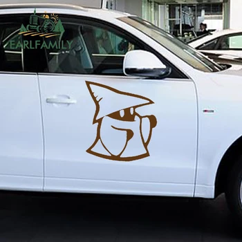 

EARLFAMILY 2x Classic Final Fantasy Games Invincible Black Mage Overcome All The Funny Car Sticker for Window JDM Vinyl Decal