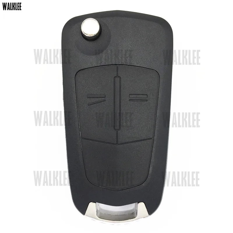 WALKLEE 2 кнопки дистанционного ключа 433MHz подходит для Opel/Vauxhall Antara 2011 2014|Ключ от авто|