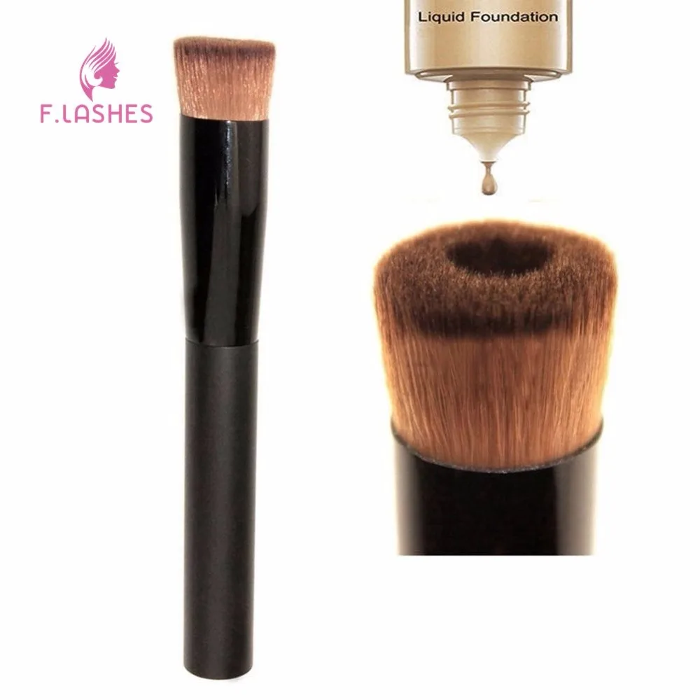 

1PC Brand Professional Foundation Blusher Face Powder Handle Girl Beauty Comestic Tools Make Up Brush Luxury Black Brand