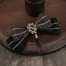 Галстуки-бабочки для женщин, банты, Свадебная вечеринка, Женский Галстук, новая мода, бантик Pajaritas Vlinderdas, одежда для шеи, галстук-бабочка