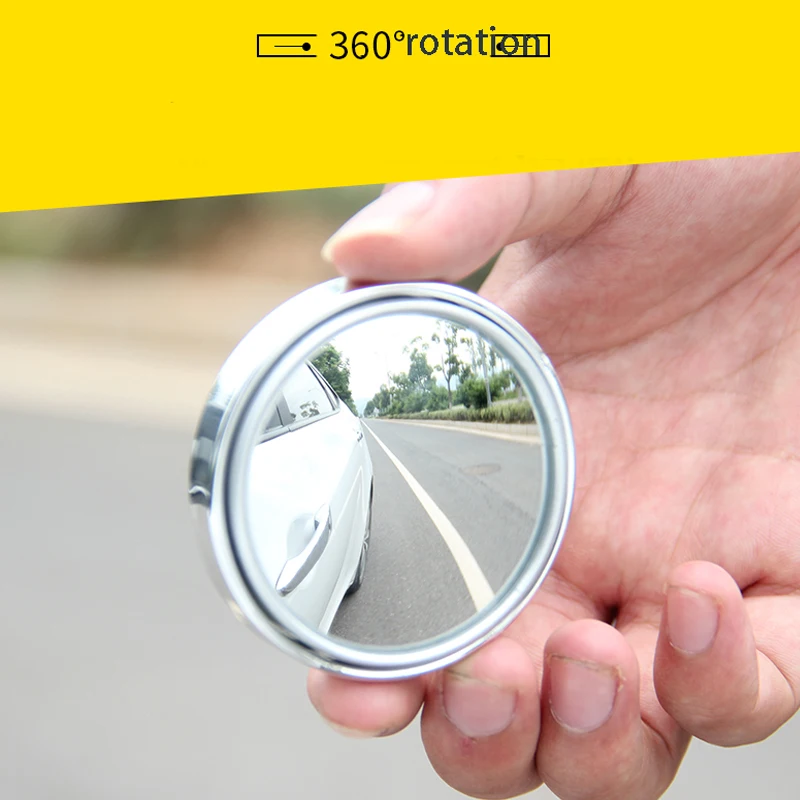 Универсальное автомобильное 360 ° широкоугольное Выпуклое боковое зеркало