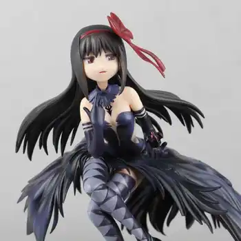

2019 new Approx 24cm Homura Akemi The magic girl Big devil flame Theatrical Edition Action Figure Real Film Model Toy collection