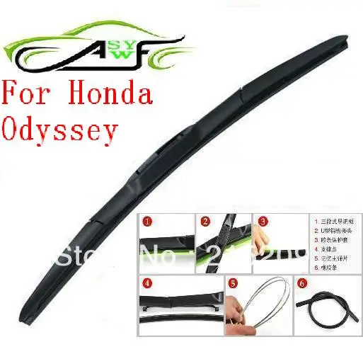 2007 honda odyssey wiper blade size