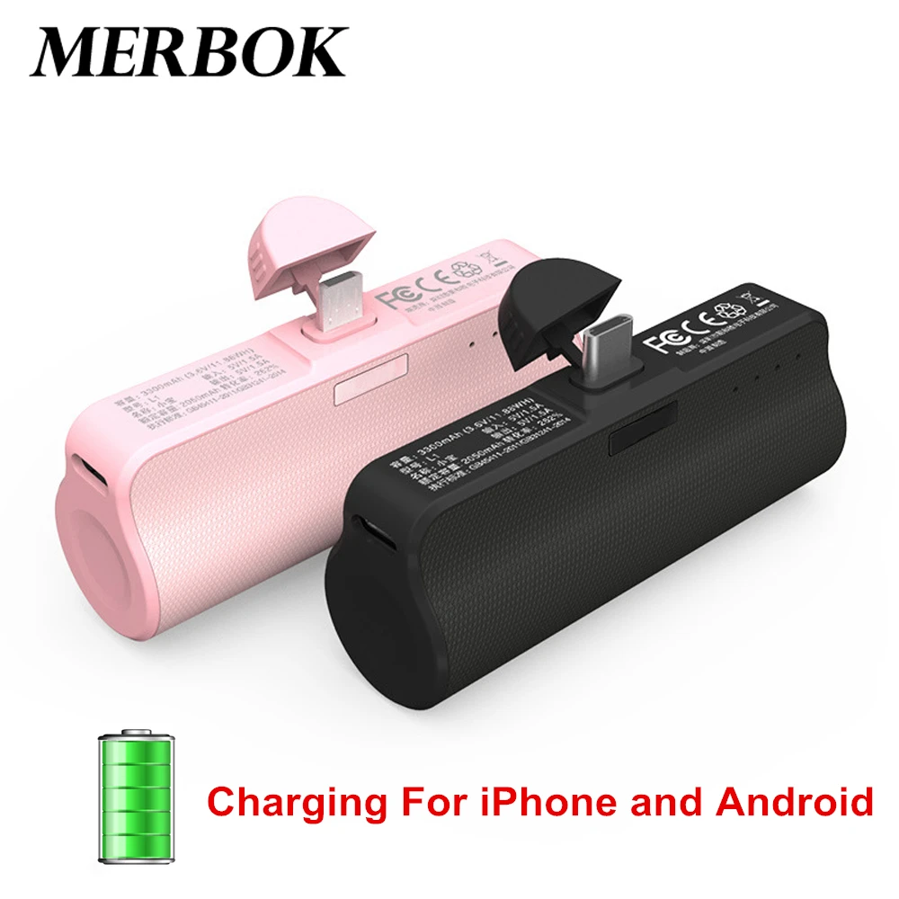 Mini Battery Charger Case For iPhone X/XS/XR/8/8Plus/7/7Plus/6/6S/6Plus SE Power Bank Pack Charging Case Cover For Xiaomi OPPO