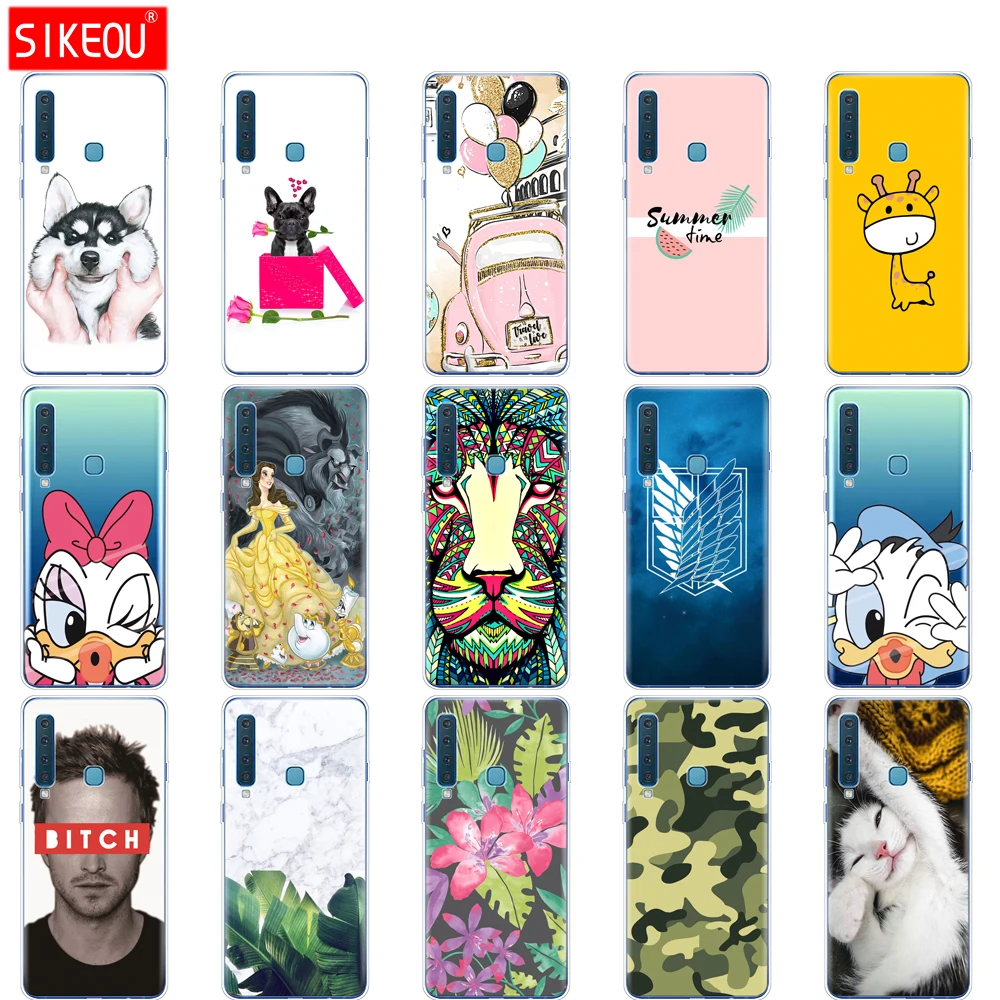 

For Samsung Galaxy A9 2018 Case Samsung A9 2018 Cover Silicon TPU Phone Case For Samsung A9 2018 A920F A920 SM-A920F Cover Capa