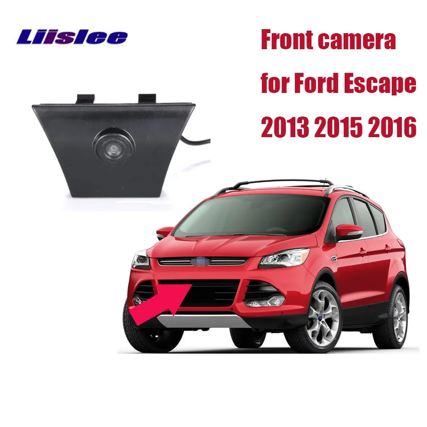 LiisLee для Ford Escape 2013 Водонепроницаемый CCD автомобилей передний логотип парковочная камера