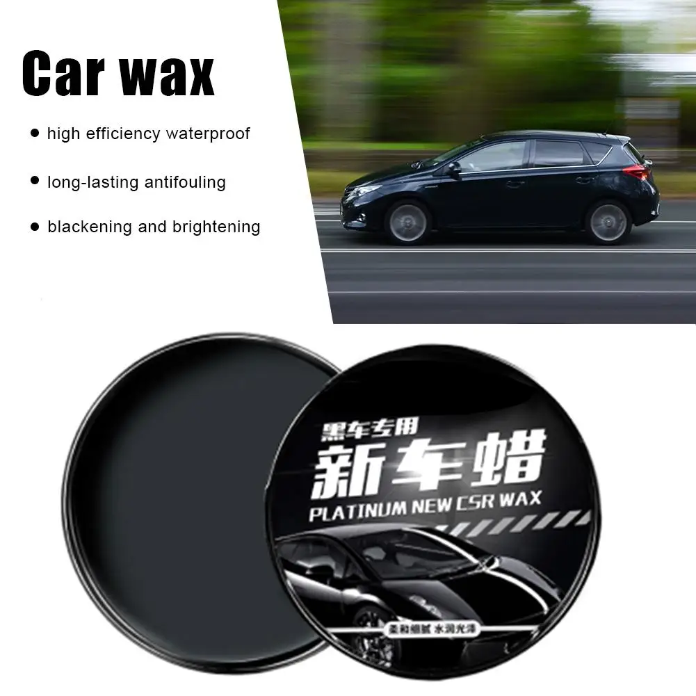 Car Nano Wax Maintenance New Car Decontamination Glazing Protective Wax Paint Care Tiny Scratch Repair Maintenance Tool Black