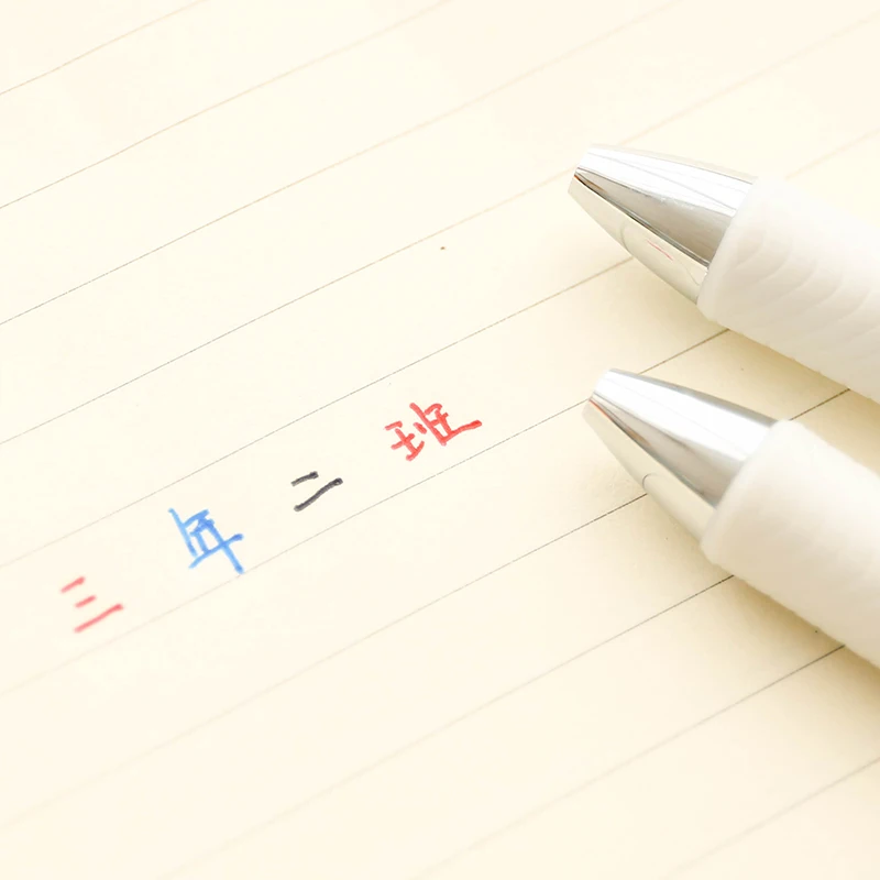 Ручка для гелевых чернил Pentel EnerGel 0 5 мм белый корпус красный/синий/черный 6