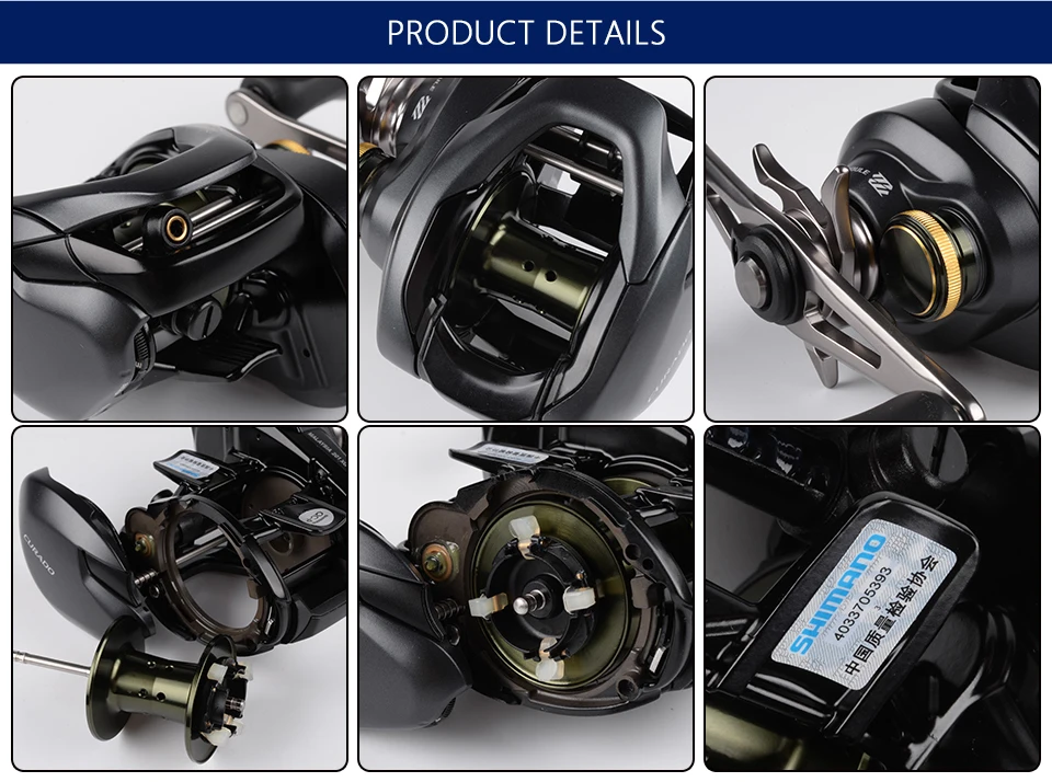 SHIMANO CURADO K Низкопрофильная Рыболовная катушка 201/200HG/201HG 200XG/201XG Передаточное отношение 6,2: 1/7. 4:1/8,5: 1 6+ 1BB рыболовные катушки