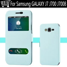 Кожаная подставка из ТПУ Флип-кейс для samsung GALAXY J7 J700 J7008 чехол КРЫШКА ДЛЯ samsung J7 J 700F J700F J 7008 J700 F чехол