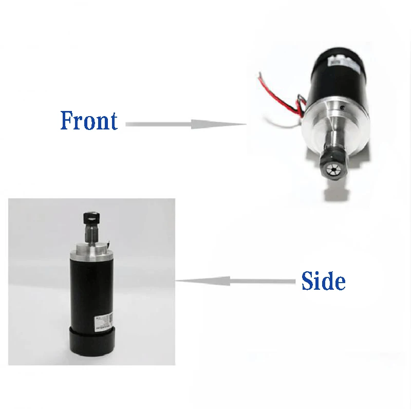 400 Вт высокоскоростной мотор шпинделя с воздушным охлаждением электродвигатель шпинделя цанга Для гравировального станка с ЧПУ сверлильный шлифовальный буквенный LD52GF-400W