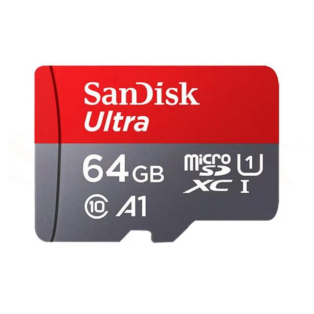 Двойной флеш-накопитель sandisk класса 10 карты памяти micro sd карта td 16 Гб оперативной памяти, 32 Гб встроенной памяти, 64 ГБ 128 80 Слот для карт памяти для телефона Мб/с и планшетные ПК ноутбук - Емкость: SDK-A1-64GB