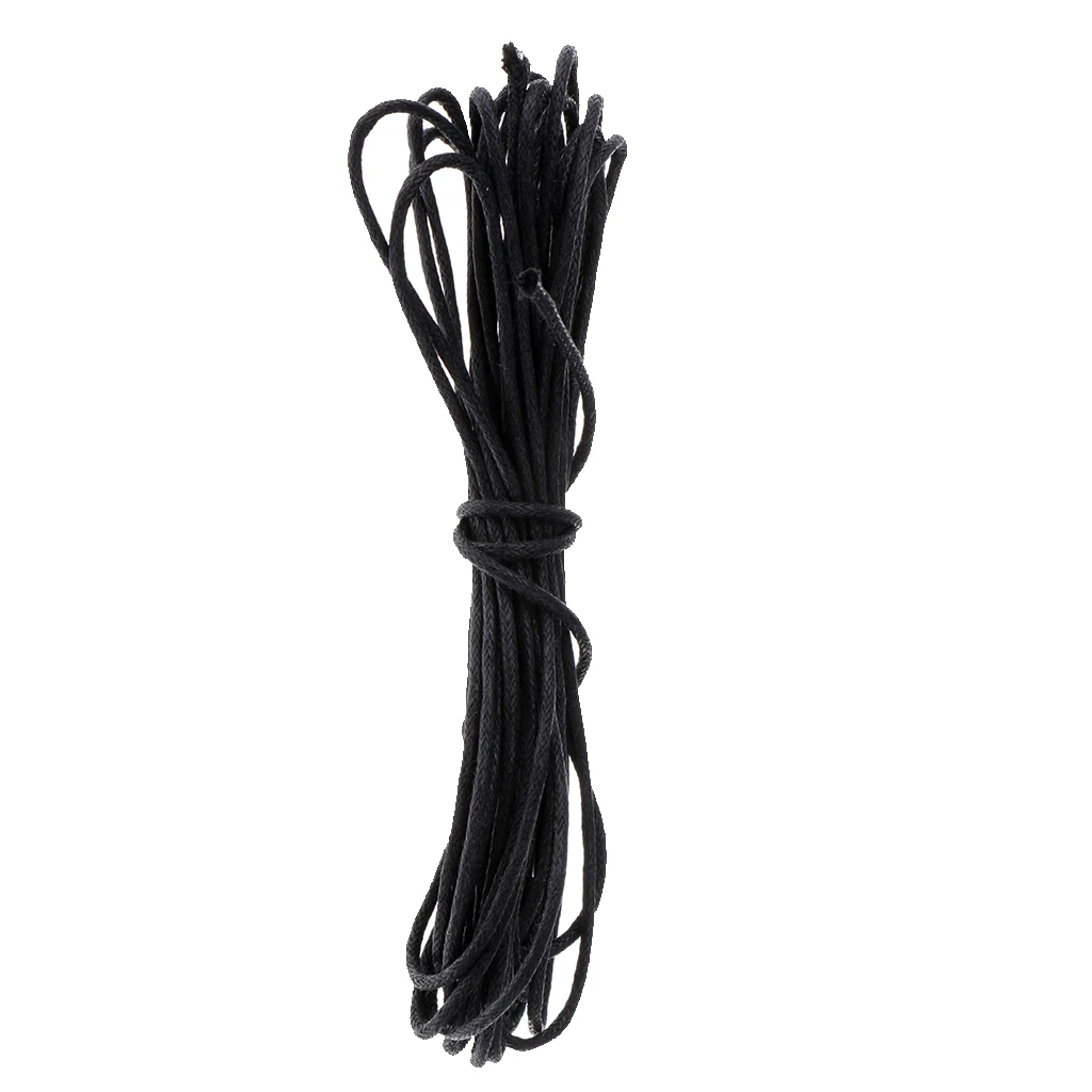 10yd 1.5mm Durable Handmade Leather String Jewelry Making Bracelet DIY Thread Cord for Necklace Bracelet Anklet Craft