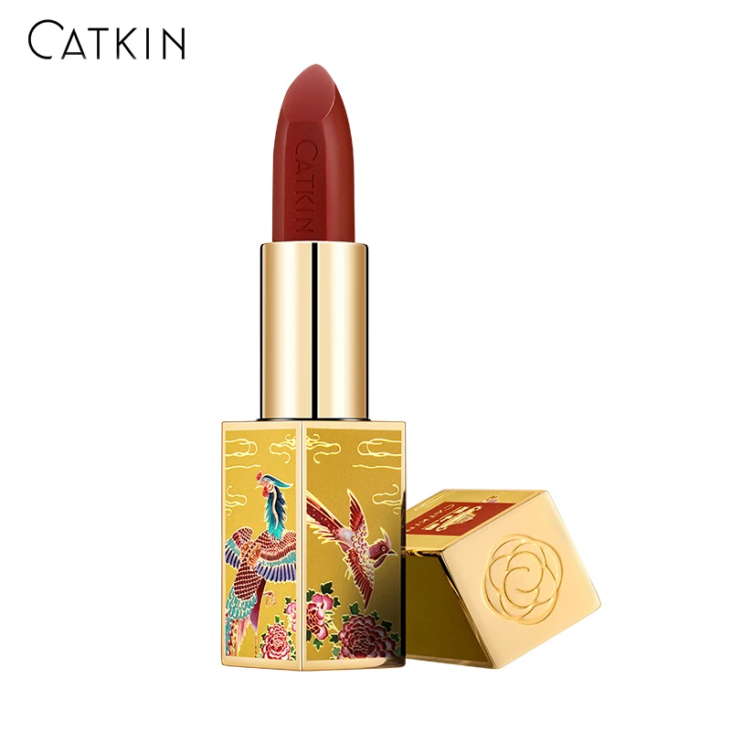 CATKIN Lipstick 3.6g 3 colors Smooth Soft Texture Protects Lip Skin Women Fashion Makeup Gift Beauty Lips