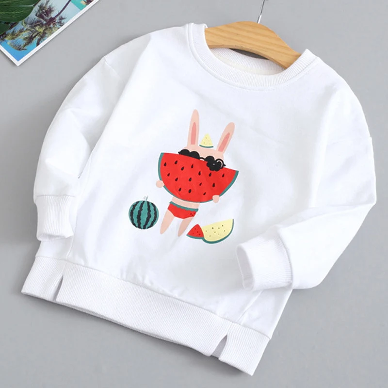 

Girls T-shirts Cartoon Print Cotton Children Long Sleeve T Shirts for Boys Clothes Spring Autumn Girls Tops Tees 3 4 5 6 7 Years