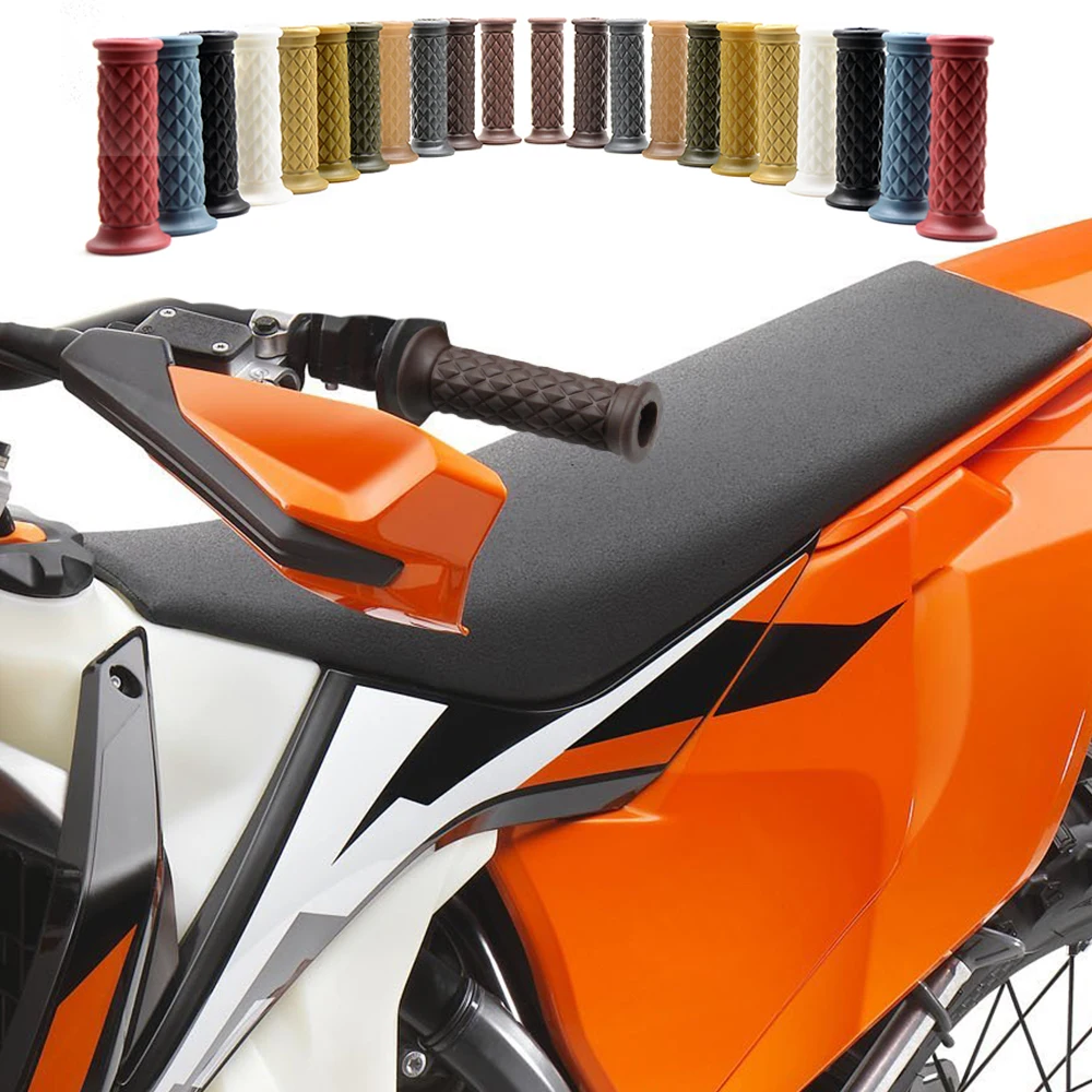 

Universal None-Slip Rubber Motorcycle Handlebars 22MM 7/8'' Handle Bar Motorcycle Hand Grips For Motorbike Scooter