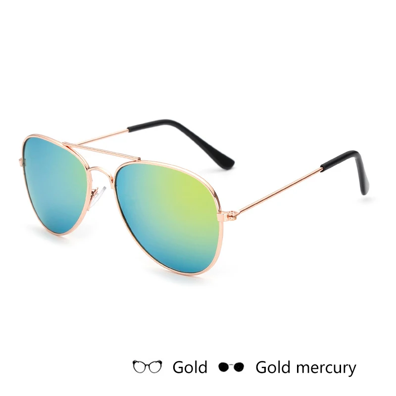 Модные солнцезащитные очки для мальчиков, детские солнцезащитные очки Piolt, фирменный дизайн, очки с защитой от ультрафиолета, Oculos Gafas - Цвет линз: D