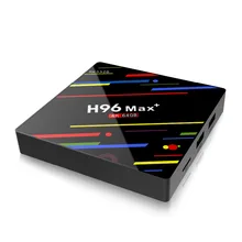 H96 MAX Plus Android 8.1 smart TV Box 4GB RAM 64GB ROM Set Top Box RK3328 2.4G/5G Wifi 4K H.265 3GB 32GB Media Player pk v3 x96