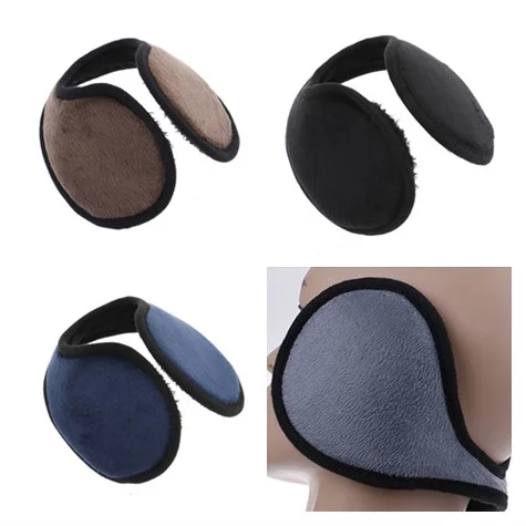 1Pc Unisex Earmuff Winter Warmer Earlap Black/Coffee/Gray/Navy Blue Apparel Accessories Earmuff Ear Muff Wrap Band Ear Gift